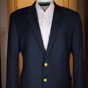 Ralph Lauren men’s 100% wool navy blazer